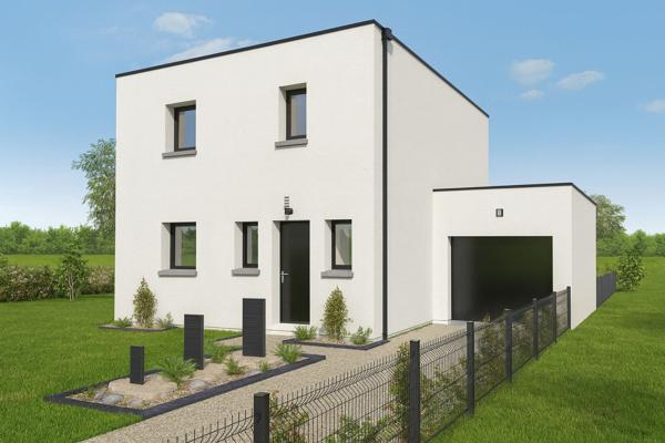 Terrain + Maison à vendre 5 pièces - 105 m²