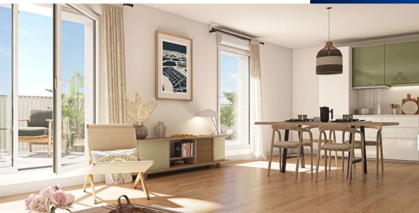 Studio 29.59 m2 neuf