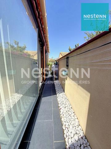PORT-LEUCATE - VILLA T3 AVEC JARDIN ET PLACE DE STATIONNEMENT