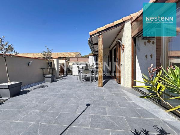 PORT-LEUCATE - VILLA T3 AVEC JARDIN ET PLACE DE STATIONNEMENT