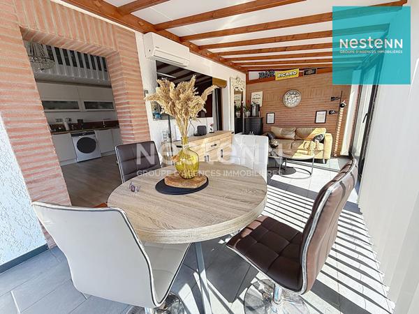 PORT-LEUCATE - VILLA T3 AVEC JARDIN ET PLACE DE STATIONNEMENT
