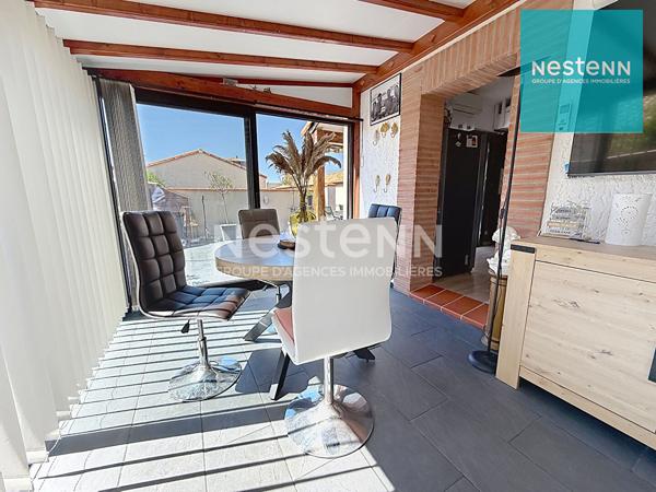 PORT-LEUCATE - VILLA T3 AVEC JARDIN ET PLACE DE STATIONNEMENT