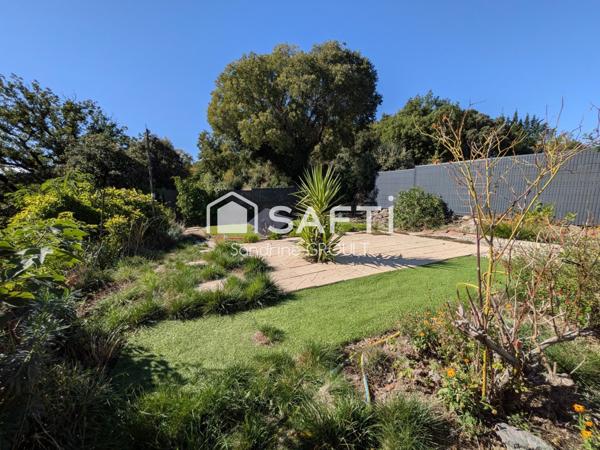 MAISON EN PIERRES avec VUE DÉGAGÉE avec DÉPENDANCE et JARDIN au CALME