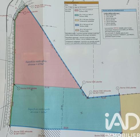Terrain à vendre 1 522 m² Izel-lès-Hameau