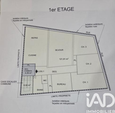 Immeuble à vendre 192 m² Paray-le-Monial