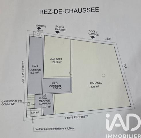 Immeuble à vendre 192 m² Paray-le-Monial