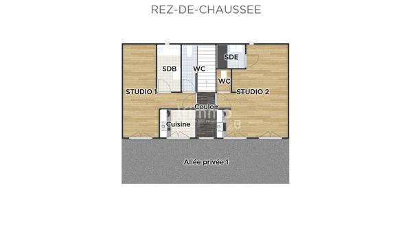 Investissement locatif - Studio - Gennevilliers Village