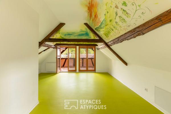 Ensemble immobilier rare entre remparts et vignobles