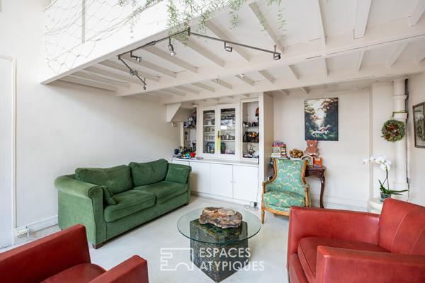 Atelier d’artiste en Duplex proche du jardin du Luxembourg et de Notre-Dame des Champs