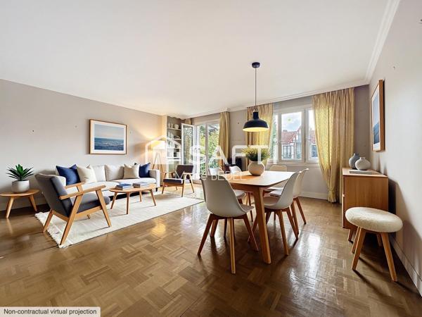 APPT FAMILIAL - 3 CHAMBRES - BALCON - PARKING - CAVE