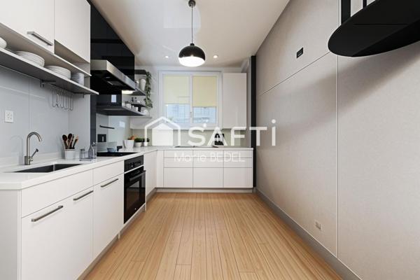 APPT FAMILIAL - 3 CHAMBRES - BALCON - PARKING - CAVE