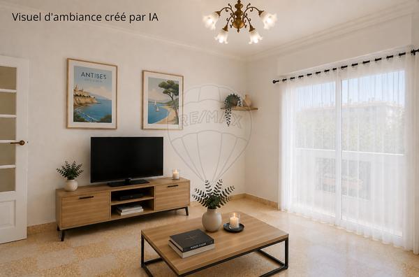 Appartement 2 chambre(s) à vendre - Antibes, Alpes-Maritimes - 06