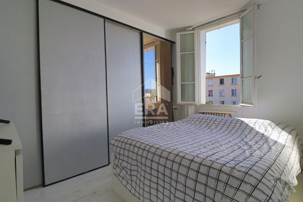 Marseille 13010  - Bel appartement T3 traversant de 55 m² avec balcon