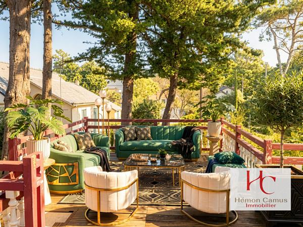 Pornichet , Élégante Pornichétine de caractère à deux pas de la plage et de la gare,  
Pornichet 44380