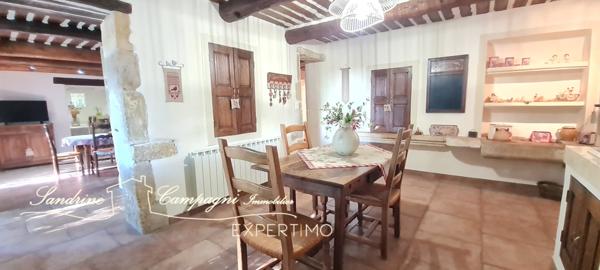 Robion (84440) DEMEURE de 1804 et villa de 1960 avec vue imprenable Luberon et Alpilles