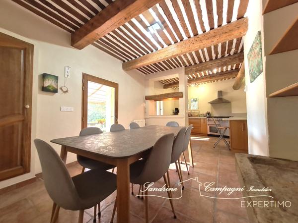 Robion (84440) DEMEURE de 1804 et villa de 1960 avec vue imprenable Luberon et Alpilles