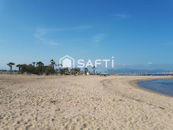 À 100m de la mer, en tout à pied à Saint Aygulf