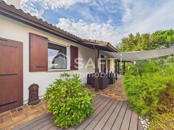 Belle landaise lumineuse au calme - Lège-Cap-Ferret