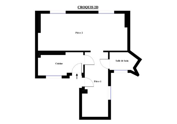 2 pièces 33.6 m2 - VILLAGE FAIDHERBE - CHARONNE