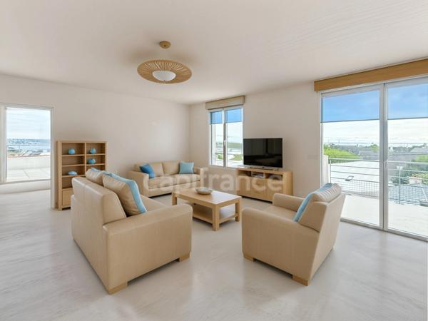 BREST SAINT MARC - Appartement 5 Pièces 109 m2 en rooftop avec Vue Mer Exceptionnelle