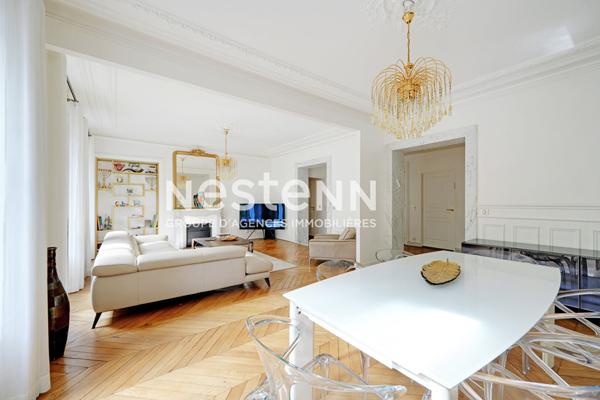 Paris 16eme - Avenue Victor Hugo - Appartement 5 pieces - 3 chambres - Patio prive - Cave