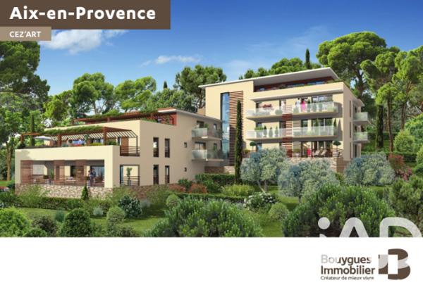 Appartement à vendre 2 pièces 45,49 m² Aix-en-Provence