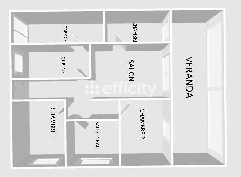 Maison 5 pièces - 100 m² Exclusivité efficity