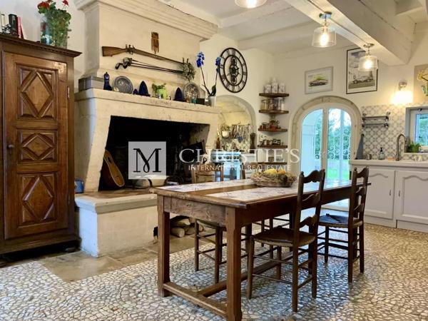 A vendre Maison de Maître du 18e siècle rénovée, à 15 min. d’Angoulême.