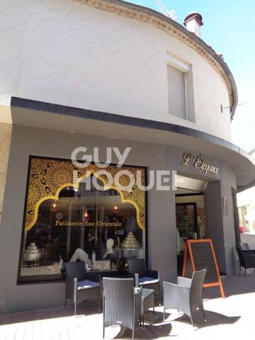 Immeuble Marmande avec local commercial+appartement T3 avec accès indépendant.