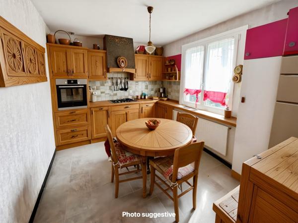 MABLY (42300) — Maison familiale 138 m² · Garage 44 m² · Jardin clos