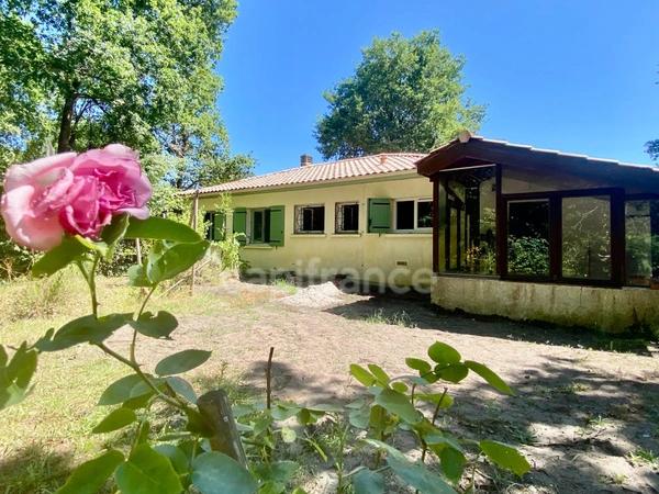 LE PIAN-MÉDOC(33) – Charme, calme et nature pour cette maison de T4 de 99 m2 nichée sur une parcelle de 1312 m2 dans un cadre verdoyant