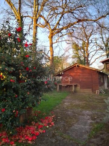 LE PIAN-MÉDOC(33) – Charme, calme et nature pour cette maison de T4 de 99 m2 nichée sur une parcelle de 1312 m2 dans un cadre verdoyant