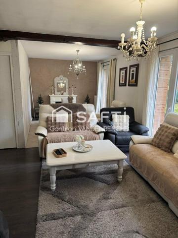 Plain-pied individuel 102m² - Terrain 958m² - Wattignies