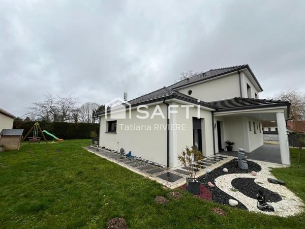 Pavillon contemporain de 2018 sur Villemandeur