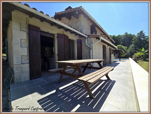 Propriété d'exception à vendre 7 pièces BRIZAMBOURG (17) avec vie de plain-pied, terrain de tennis, piscine- TERRAIN DE + 14300m² AVEC ETANG