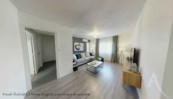 Appartement 4 pièces 70 m² Sur la commune de ECHIROLLES proche cours Jean Jaurès.