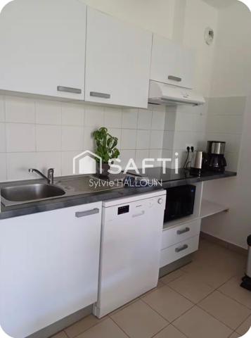 Appart T3 bord de mer 46m² terrasse jardin parking