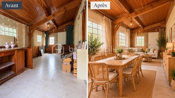 Vous recherchez un bien à réinventer entièrement selon vos envies ? Cette maison des années 50offre de belles possibilités après rénovation.

D’une surface d’environ 102 m² habitables, elle se compose actuellement d’un salon/salle à manger, d’une cuisine, de deux chambres, d’une salle de bains et d’un WC. Un agrandissement restant à terminer offre un potentiel supplémentaire pour repenser les volumes.

Un véritable atout : son sous-sol d’environ 76 m², idéal pour garage, atelier ou espace de stockage.

À l’extérieur, vous profiterez d’un terrain entièrement clôturé de 944 m², avec stationnement.

🔥 Chauffage individuel au fioul
💧 Assainissement collectif – tout-à-l’égout
🪟 Double vitrage

⚒️ D’importants travaux de rénovation sont à prévoir, mais ils permettront de transformer cette maison et d’exploiter pleinement son potentiel.

📍 Creysse, à proximité des commodités et à quelques minutes de Bergerac.

Un bien idéal pour les amateurs de rénovation, investisseurs ou acquéreurs souhaitant créer une maison à leur image.