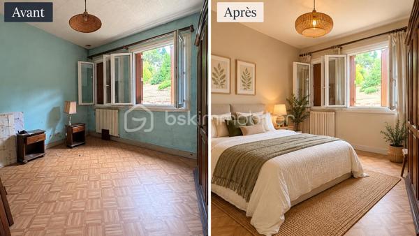 Vous recherchez un bien à réinventer entièrement selon vos envies ? Cette maison des années 50offre de belles possibilités après rénovation.

D’une surface d’environ 102 m² habitables, elle se compose actuellement d’un salon/salle à manger, d’une cuisine, de deux chambres, d’une salle de bains et d’un WC. Un agrandissement restant à terminer offre un potentiel supplémentaire pour repenser les volumes.

Un véritable atout : son sous-sol d’environ 76 m², idéal pour garage, atelier ou espace de stockage.

À l’extérieur, vous profiterez d’un terrain entièrement clôturé de 944 m², avec stationnement.

🔥 Chauffage individuel au fioul
💧 Assainissement collectif – tout-à-l’égout
🪟 Double vitrage

⚒️ D’importants travaux de rénovation sont à prévoir, mais ils permettront de transformer cette maison et d’exploiter pleinement son potentiel.

📍 Creysse, à proximité des commodités et à quelques minutes de Bergerac.

Un bien idéal pour les amateurs de rénovation, investisseurs ou acquéreurs souhaitant créer une maison à leur image.