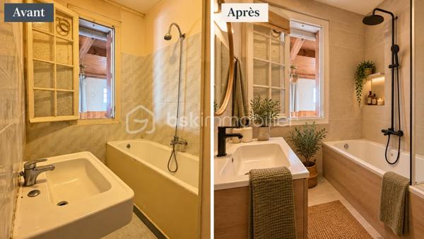 Vous recherchez un bien à réinventer entièrement selon vos envies ? Cette maison des années 50offre de belles possibilités après rénovation.

D’une surface d’environ 102 m² habitables, elle se compose actuellement d’un salon/salle à manger, d’une cuisine, de deux chambres, d’une salle de bains et d’un WC. Un agrandissement restant à terminer offre un potentiel supplémentaire pour repenser les volumes.

Un véritable atout : son sous-sol d’environ 76 m², idéal pour garage, atelier ou espace de stockage.

À l’extérieur, vous profiterez d’un terrain entièrement clôturé de 944 m², avec stationnement.

🔥 Chauffage individuel au fioul
💧 Assainissement collectif – tout-à-l’égout
🪟 Double vitrage

⚒️ D’importants travaux de rénovation sont à prévoir, mais ils permettront de transformer cette maison et d’exploiter pleinement son potentiel.

📍 Creysse, à proximité des commodités et à quelques minutes de Bergerac.

Un bien idéal pour les amateurs de rénovation, investisseurs ou acquéreurs souhaitant créer une maison à leur image.