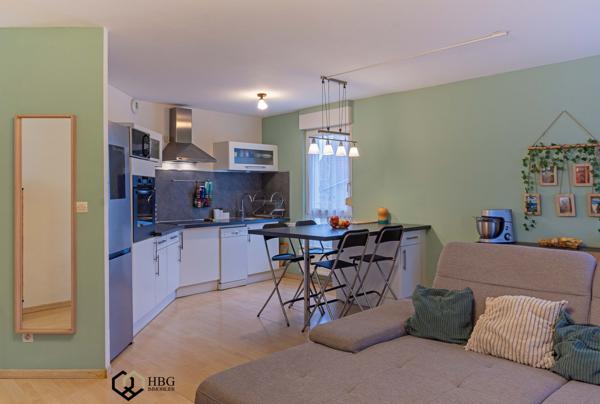 Haguenau (67500) Appartement T3 à vendre - 65m² avec Balcon, Cave et Parking Privatif - Haguenau
