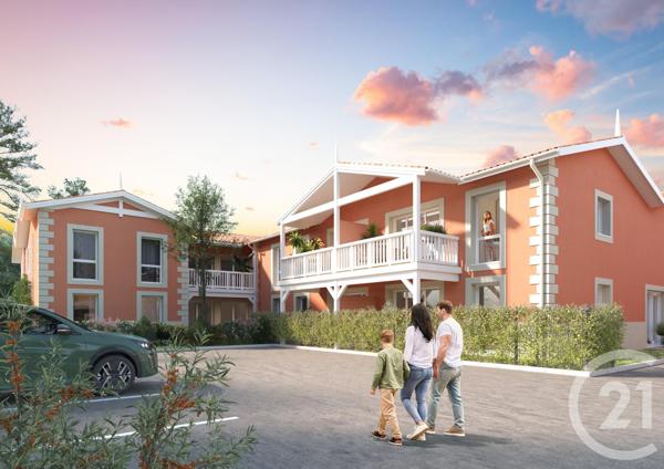 Appartement T4 à vendre  3 pièces - 61,01 m2 GUJAN MESTRAS - 33