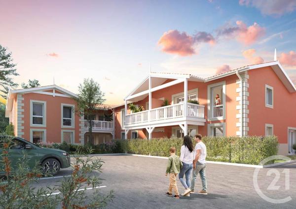 Appartement T4 à vendre  3 pièces - 61,01 m2 GUJAN MESTRAS - 33