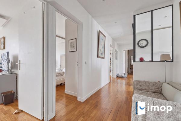Paris 12ème, lumineux dernier étage 143 m² face au bois de Vincennes, 4 chambres, ascenseur