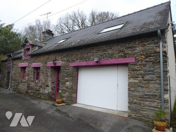 A VENDRE ENSEMBLE IMMOBILIER 3 MAISONS 56200 LES FOUGERETS MORBIHAN BRETAGNE SUD