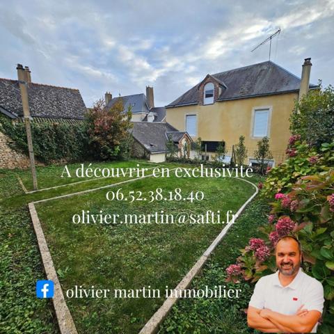 Maison de bourg entièrement rénovée – 109 m² - 3 chambres  avec jardin, terrasse et garage