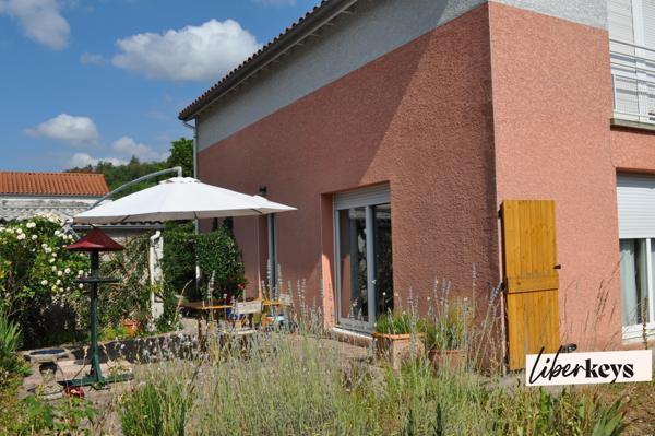 Maison 105m² + roulotte, garage | L'horme