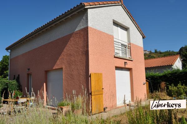 Maison 105m² + roulotte, garage | L'horme