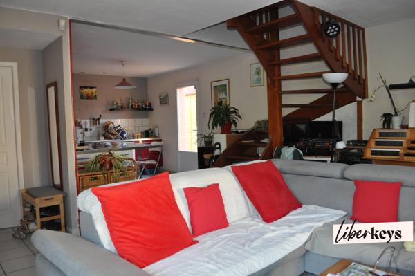 Maison 105m² + roulotte, garage | L'horme