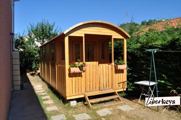 Maison 105m² + roulotte, garage | L'horme